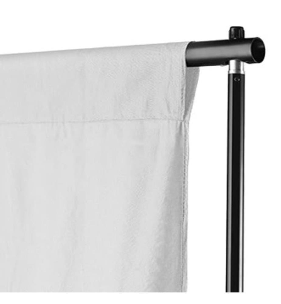 Toile de fond coton sans support blanc 600x300 cm