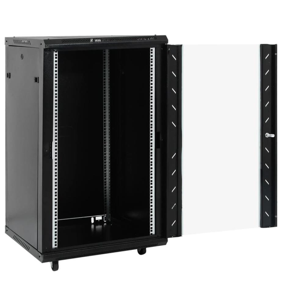 18U Netzwerkschrank auf Rollen 19" IP20 60x60x100 cm
