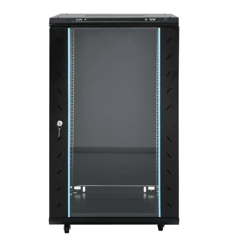 18U Netzwerkschrank auf Rollen 19" IP20 60x60x100 cm