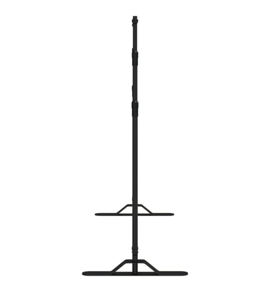 Hintergrundstative 2 Stk. Schwarz 305x243 cm Stahl