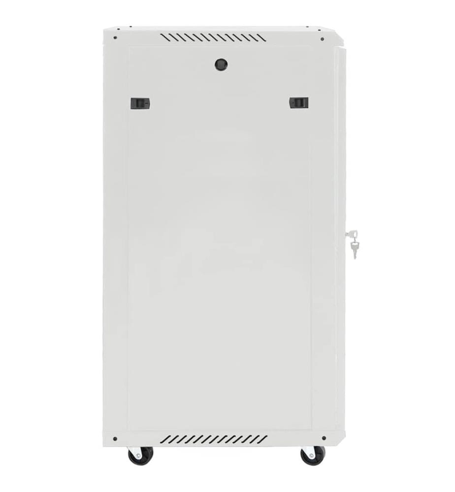 15U Netzwerkschrank 19" IP20 Grau 60x45x86 cm