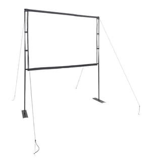 Projektionsleinwand mit Ständern 84 Zoll 4:3