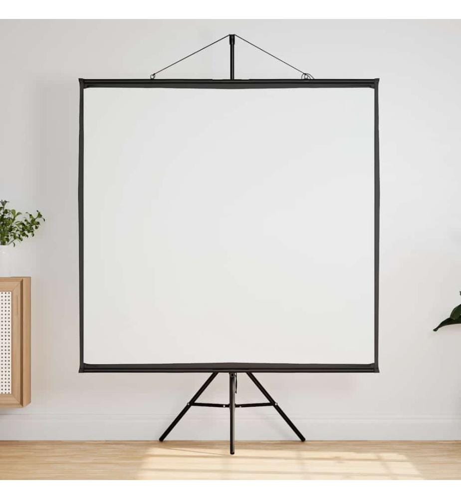 Beamer Leinwand mit Stativ 81 Zoll 1:1