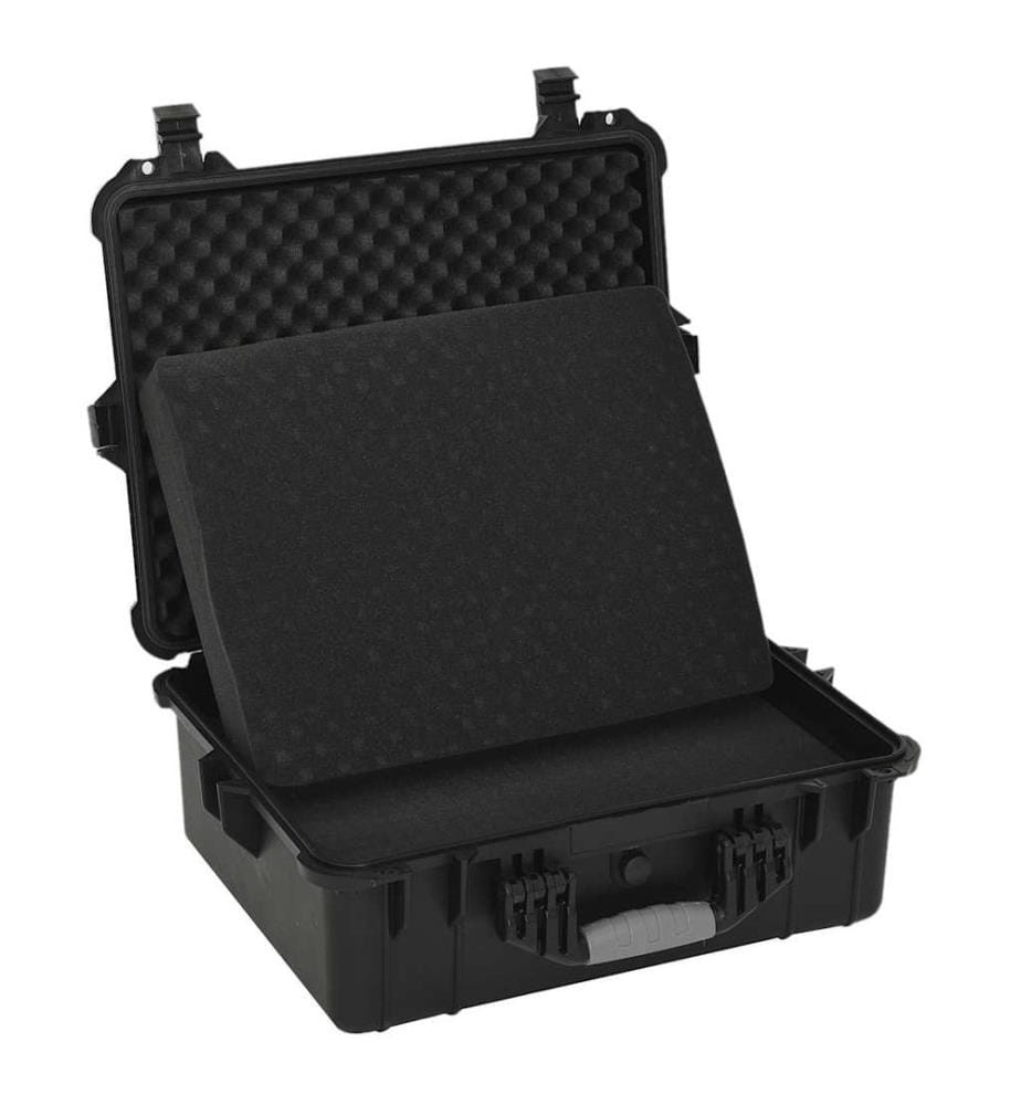 Flugkoffer Tragbar Schwarz 55x43x21 cm PP
