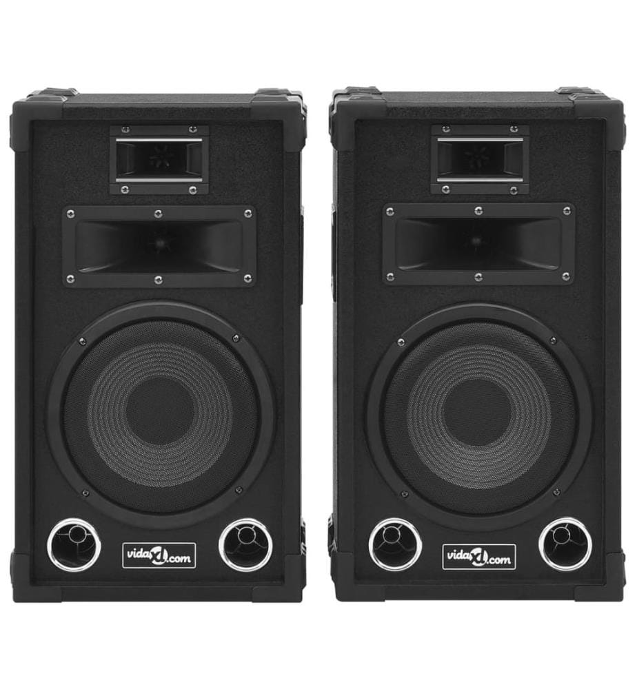 Professionelle HiFi-/Bühnen-Lautsprecher Passiv 2 Stk. 800 W