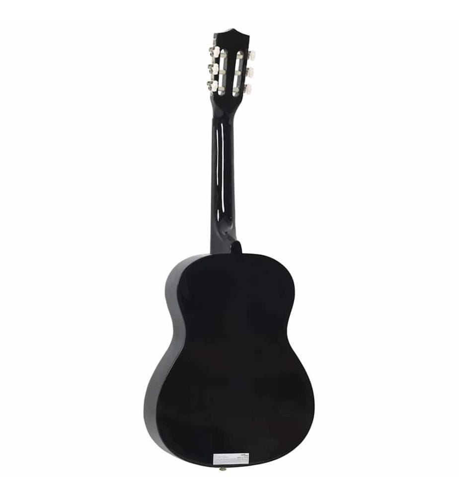 Guitare classique de débutants et enfants Noir 3/4 36"