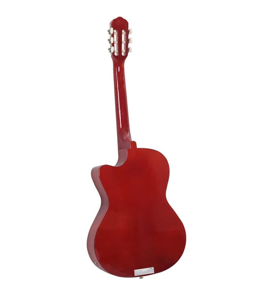 Westerngitarre Cutaway mit Equalizer und 6 Saiten