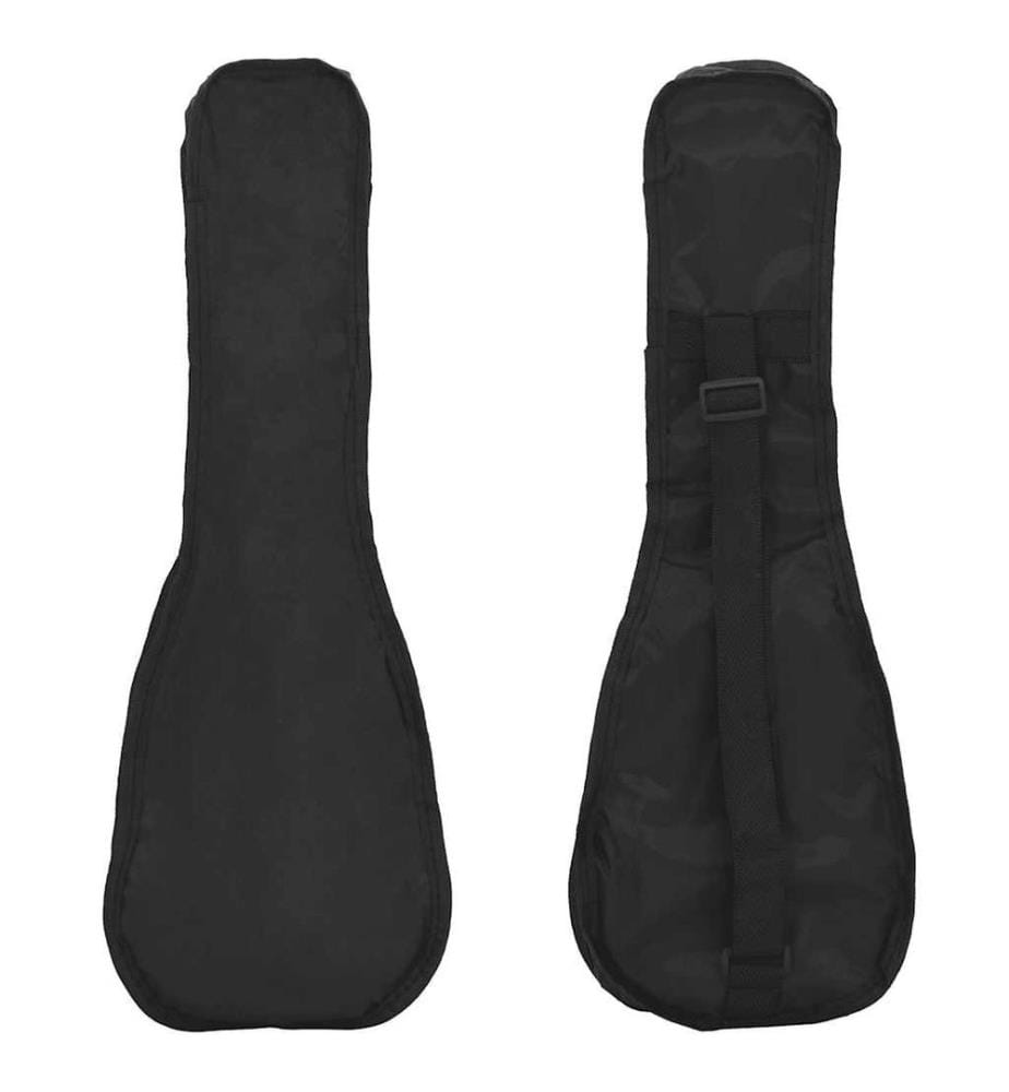 Jeu de ukulélé soprano avec sac pour enfants bois clair 21"