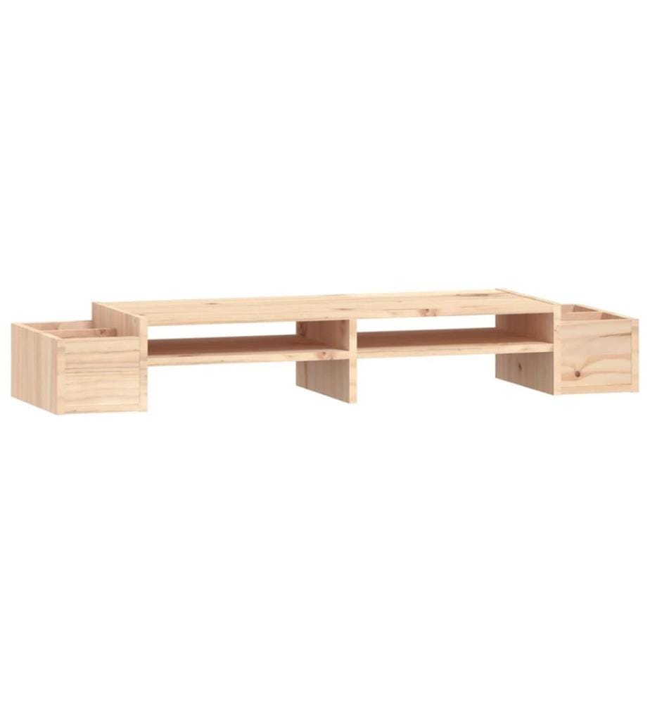 Support pour moniteur 100x27,5x15 cm Bois de pin solide
