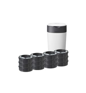 Sangenic - Windeleimer Twist & Click Bundle inkl. 12 Nachfüllkassetten