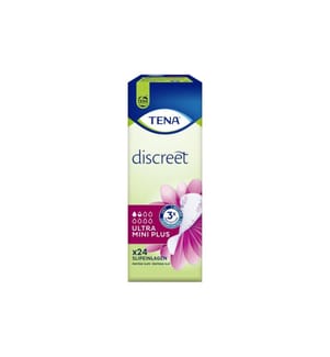 Tena - Inkontinenz Einlagen Discreet Ultra Mini Plus 24 Stück