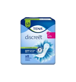 Tena - Inkontinenz Einlagen Discreet Extra Plus 8 Stück