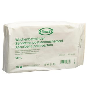 FLAWA - Wochenbettbinden MP-L 10 Stück