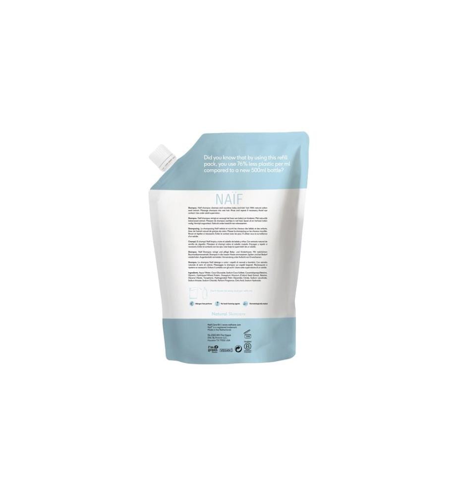 NAÏF - Cleansing Wash Gel Refill 500 ml