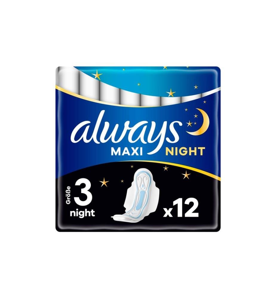 Always - Binde mit Flügeln Maxi Night 12 Stück