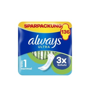 Always - Binde Ultra Normal 136 Stück