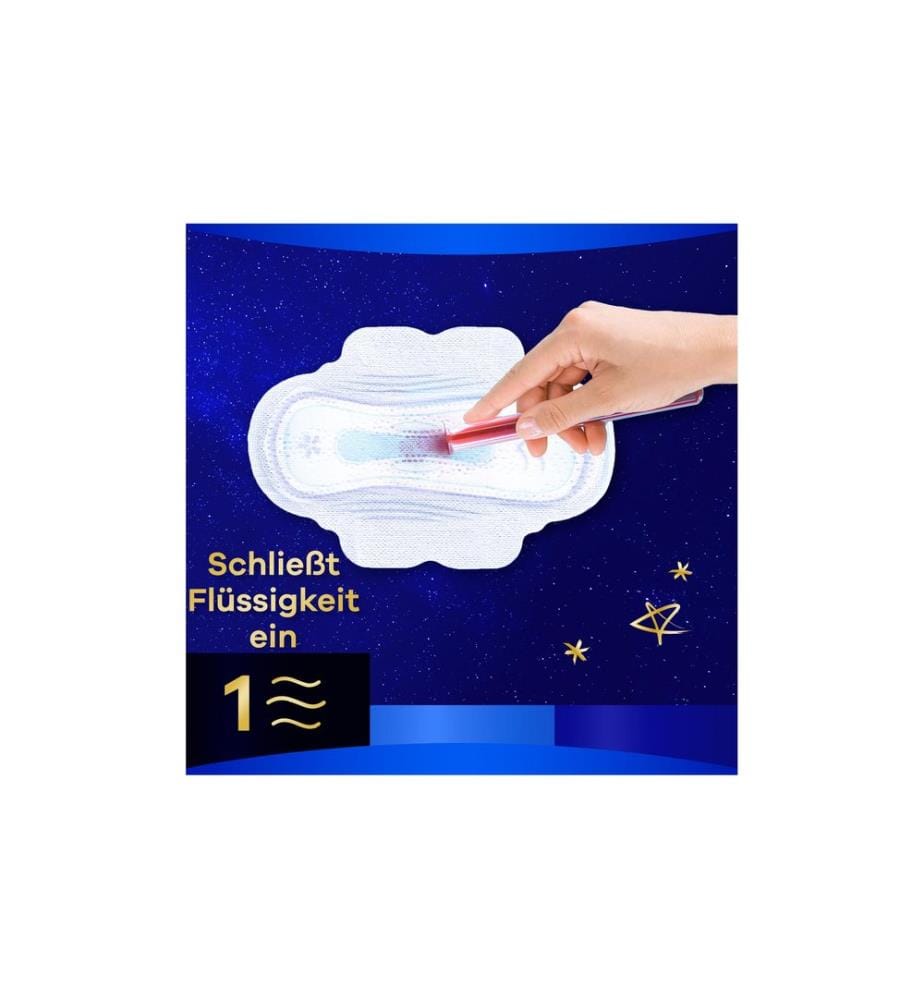 Always - Binde mit Flügeln Ultra Secure Night 72 Stück