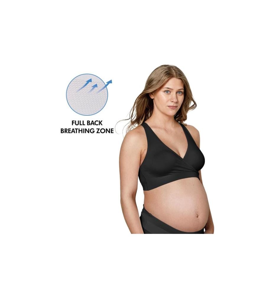 MEDELA - Still- und Schlaf-BH Keep Cool Schwarz XL
