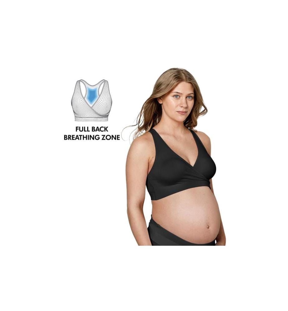 MEDELA - Still- und Schlaf-BH Keep Cool Schwarz XL