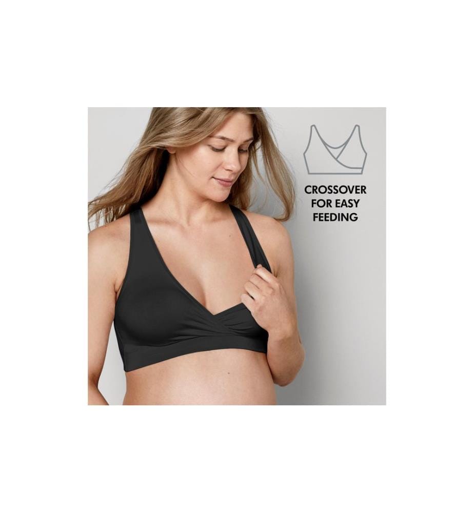 MEDELA - Still- und Schlaf-BH Keep Cool Schwarz XL