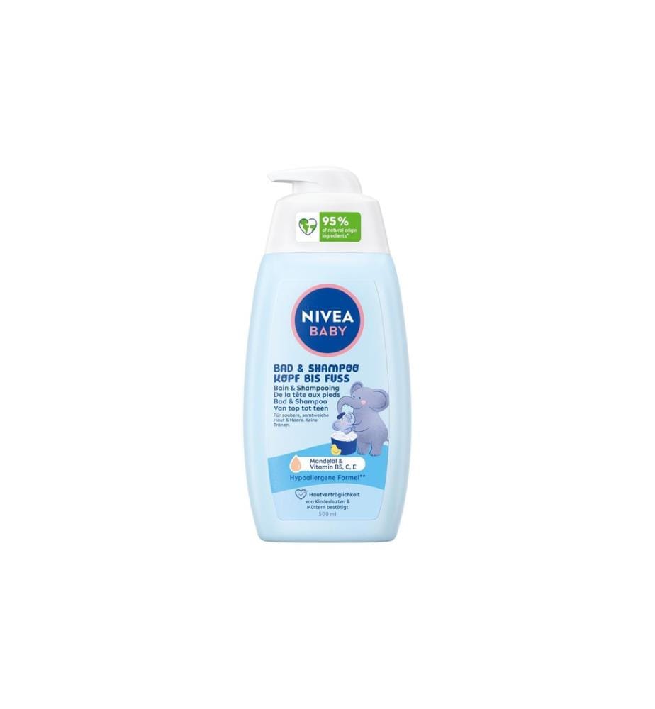 NIVEA BABY - Bad & Shampoo Kopf bis Fuss 500 ml