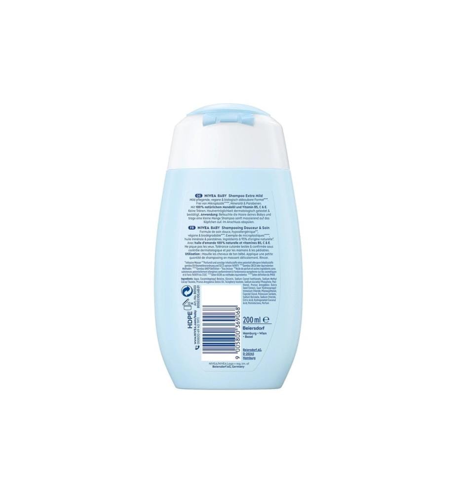 NIVEA BABY - Shampoo Extra Mild 200 ml