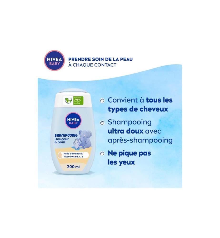 NIVEA BABY - Shampoo Extra Mild 200 ml