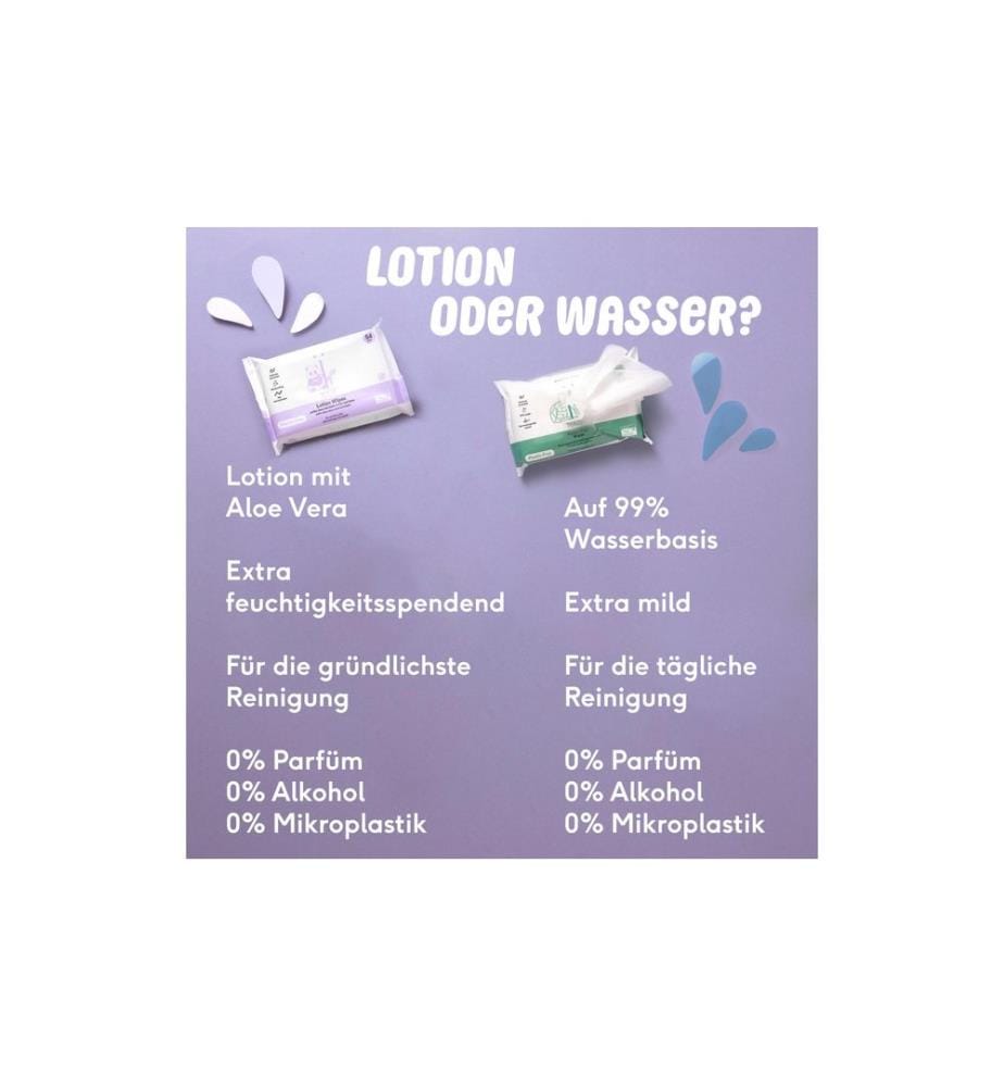 NAÏF - Feuchttücher kunststofffreie Lotion 1x 54 Stk.