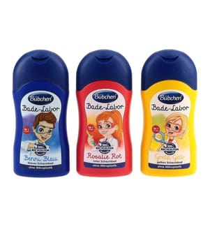 Bübchen - Mélange pour bain moussant Bad Labor 3x 50 ml