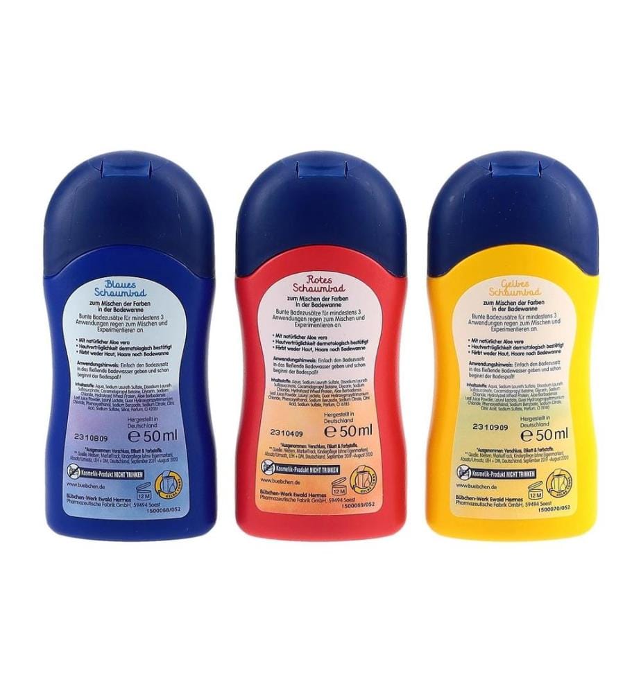 Bübchen - Bad Labor Schaumbadmix 3x 50 ml
