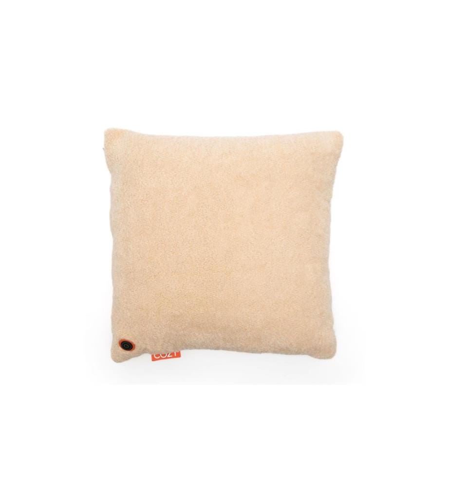 BODI-TEK - Coussin chauffant Cozy Una Wooly Fonctionnement sur batterie, Beige