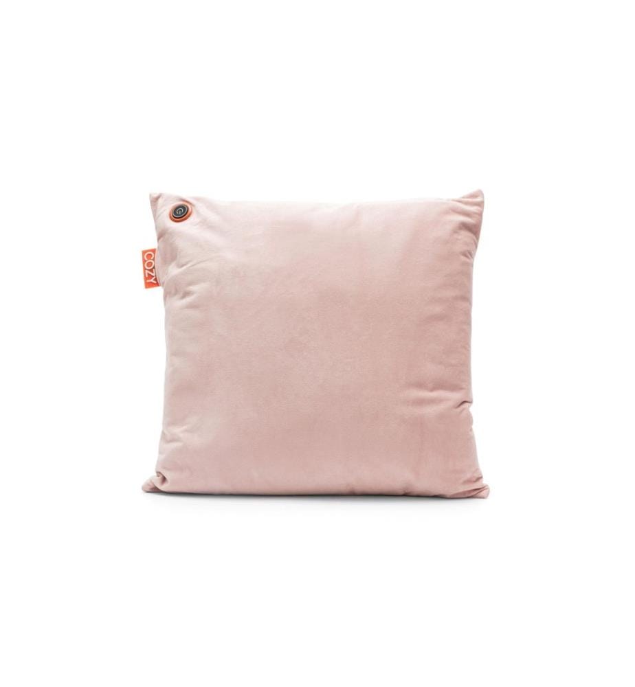 BODI-TEK - Coussin chauffant Cozy Una Samt Fonctionnement sur batterie, rose clair