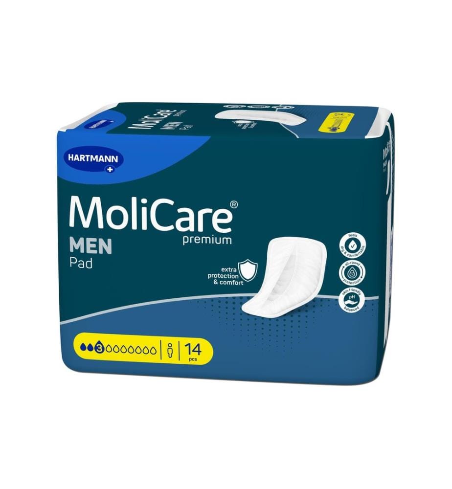 MoliCare - Protections pour incontinence Men Pad 3 14 Pièce/s