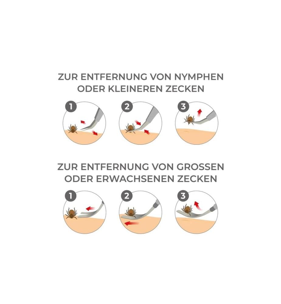 QUICK AID - 2 in 1 Zeckenentferner mit Etui 1 Stück