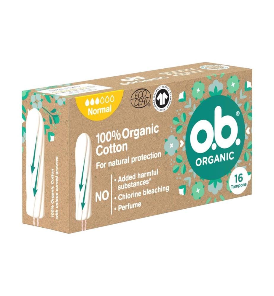 o.b. - Organic Normal 16 Stück
