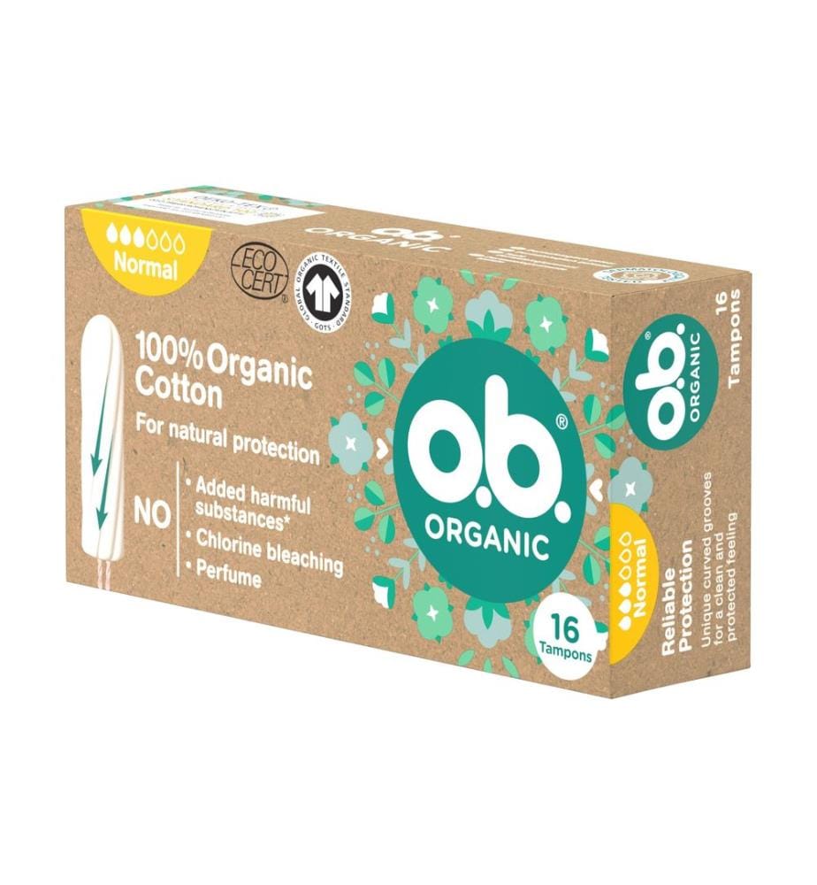 o.b. - Organic Normal 16 Stück