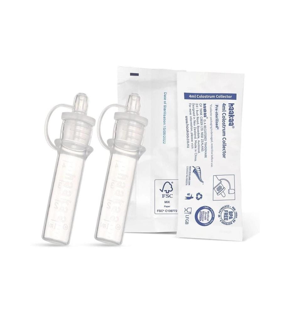 HAAKAA - Kolostrum Sammler für Muttermilch 2 Stück