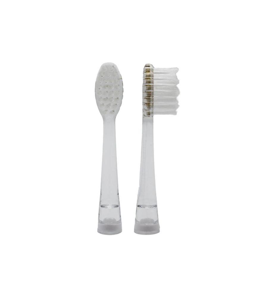 bblüv - Brosses de rechange pour Sönik Pro 2 pièces, Blanc,  3-6 ans