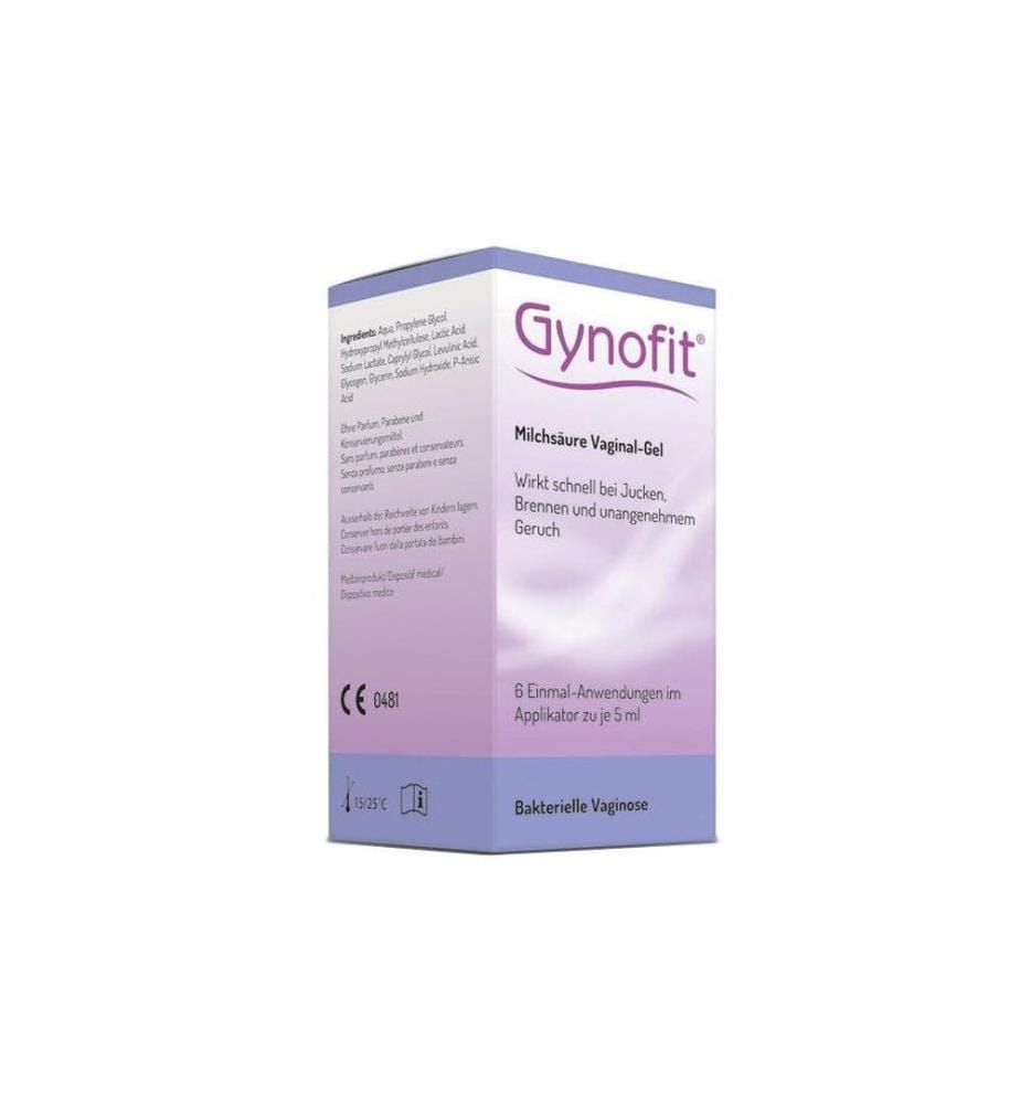 Gynofit - Acide lactique gel vaginal 6 x 5 ml