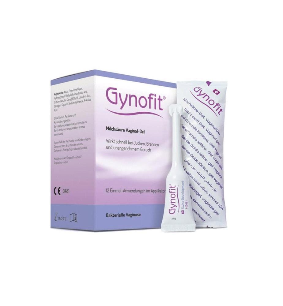 Gynofit - Acide lactique gel vaginal 12 x 5 ml