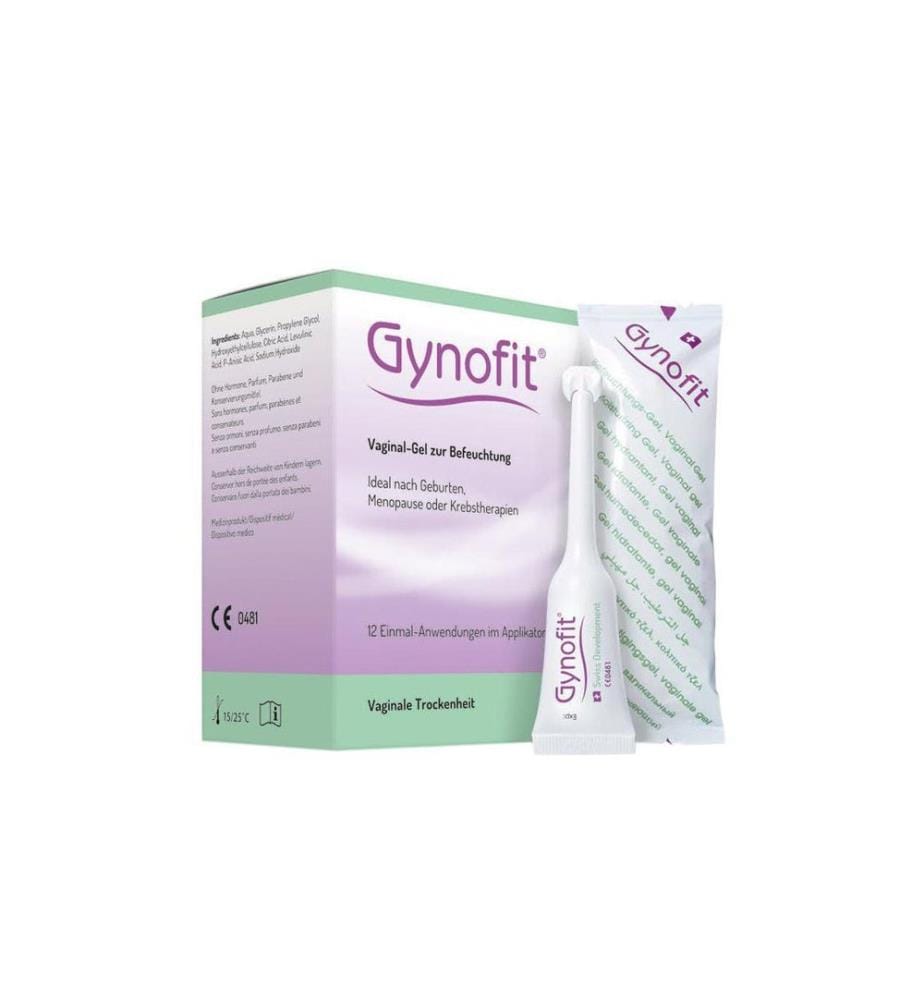 Gynofit - Gel vaginal pour humidification 12 x 5 ml