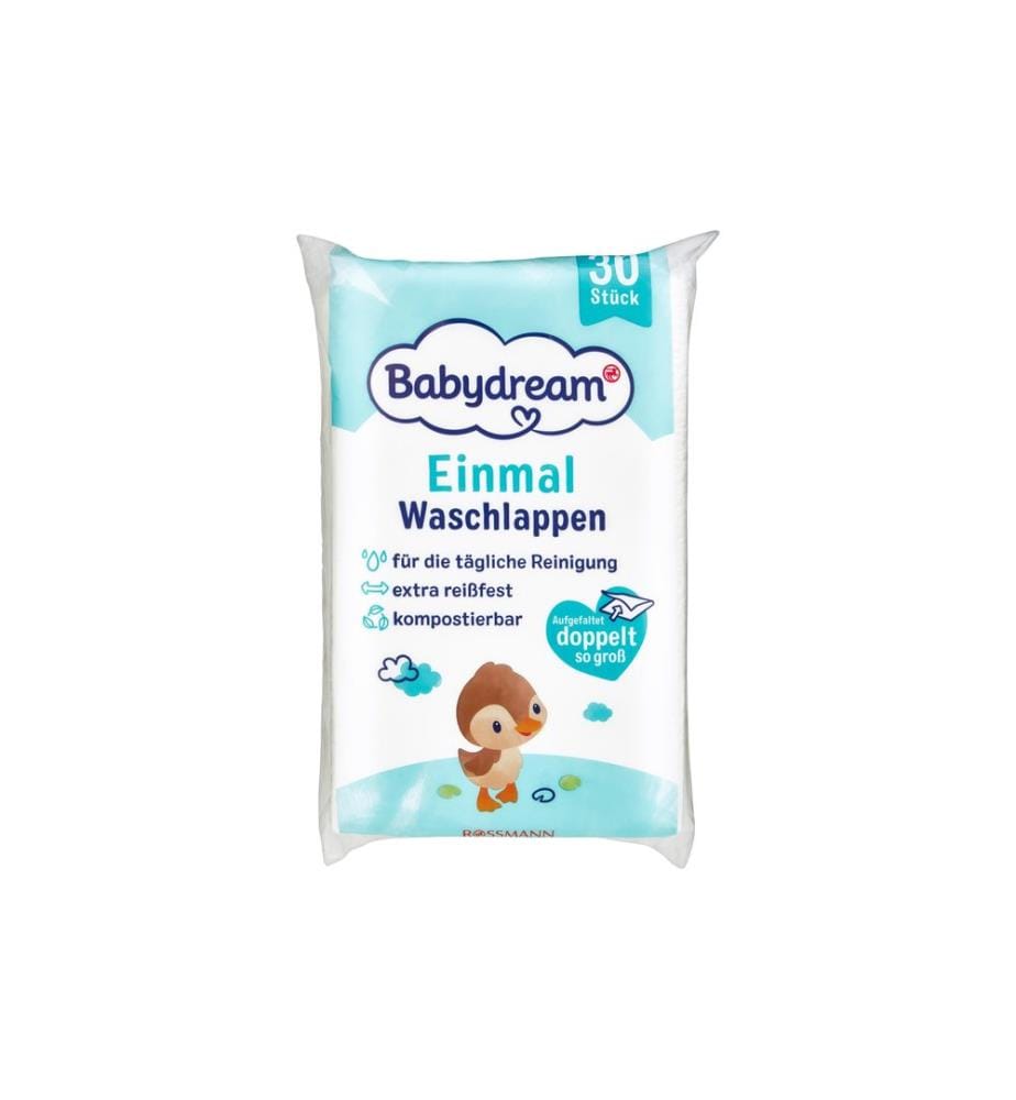 Babydream - Lavettes pour bébé jetable
