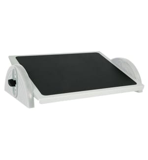 WEDO - Repose-pied Relax Steel Black 5 étapes, argent