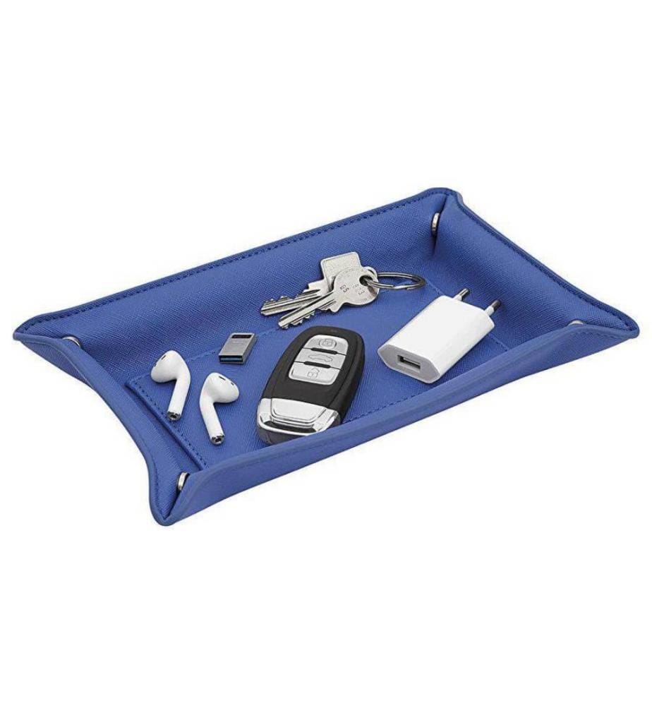 WEDO - Vide-poches bleu, imitation cuir