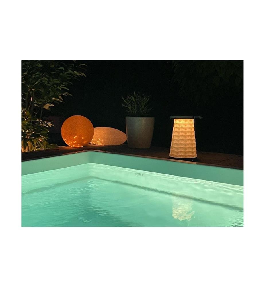 WEDO - Tabouret Sittglow 26.2 cm x 42 cm, noir