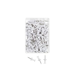 WEDO - Reissnägel 9 mm Weiss, 100 Stück