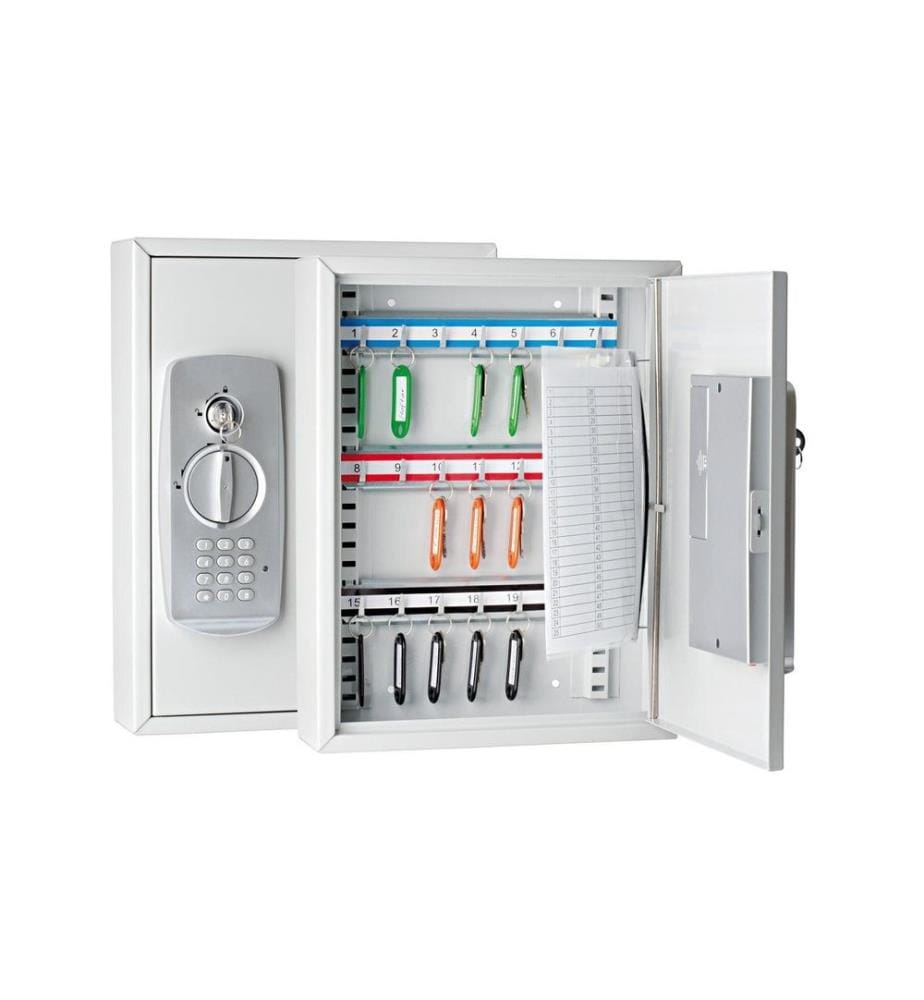 WEDO - Schlüsselschrank mit Zahlencode, 21 Schlüssel