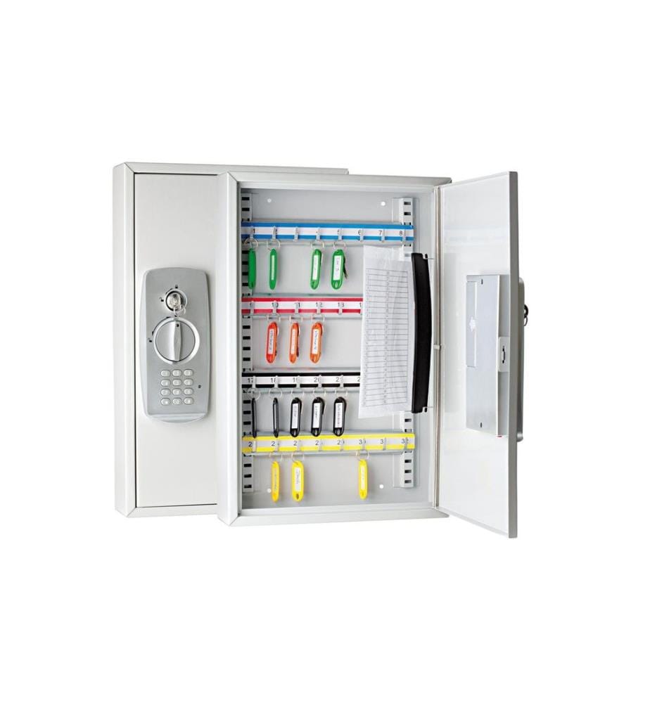 WEDO - Schlüsselschrank mit Zahlencode, 32 Schlüssel