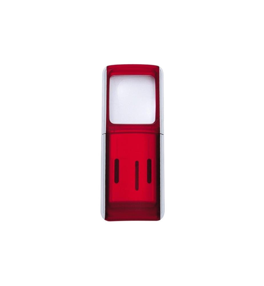 WEDO - Lupenleuchte mit LED Beleuchtung, Rot