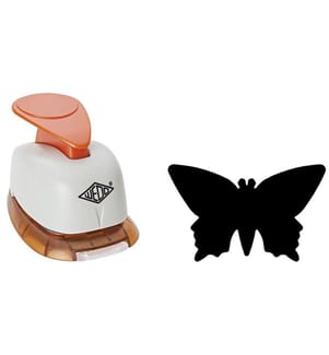 WEDO - Motivstanzer Schmetterling, 2.5 cm